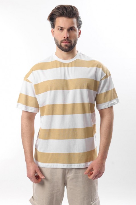 Koszulka RELDONZO BEIGE, Kolor :  beżowy, IVET.PL - Modna odzież