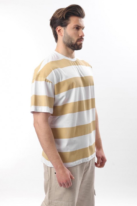 Koszulka RELDONZO BEIGE, Kolor :  beżowy, IVET.PL - Modna odzież