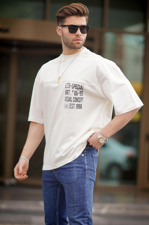 Koszulka MARTILZO ECRU, Kolor : ecru, IVET.PL - Modna odzież