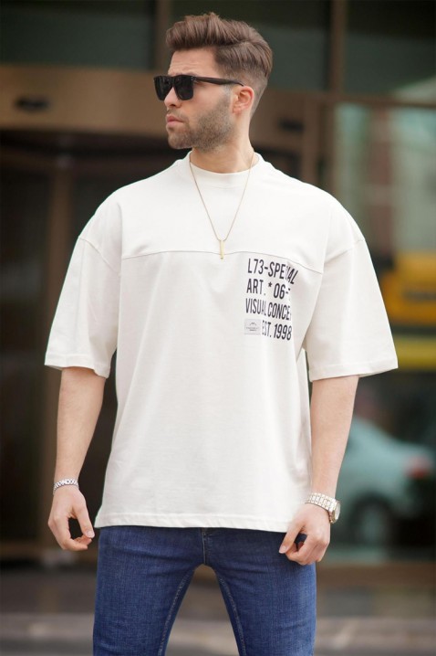 Koszulka MARTILZO ECRU, Kolor : ecru, IVET.PL - Modna odzież