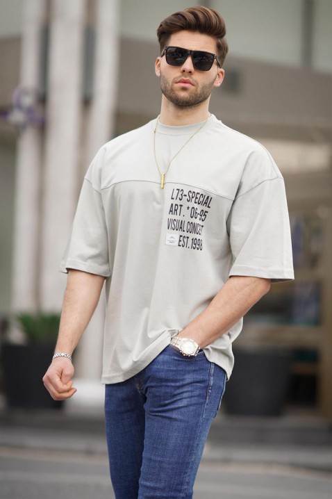 Koszulka MARTILZO GREY, Kolor : szary, IVET.PL - Modna odzież