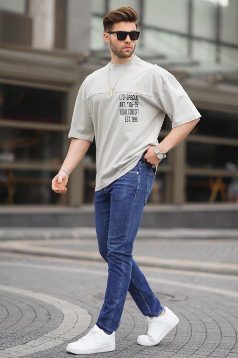 Koszulka MARTILZO GREY, Kolor : szary, IVET.PL - Modna odzież