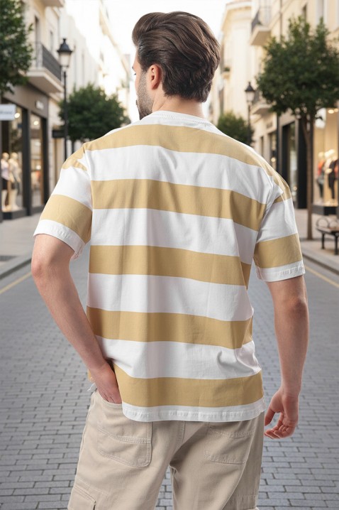Koszulka RELDONZO BEIGE, Kolor :  beżowy, IVET.PL - Modna odzież