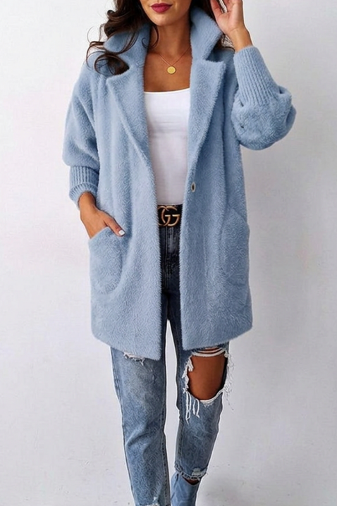 Narzutka damska LIORMEA SKY, Kolor : błękitny, IVET.PL - Modna odzież