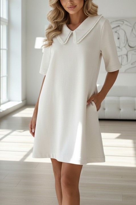 Sukienka VANORLA WHITE, Kolor : biały, IVET.PL - Modna odzież