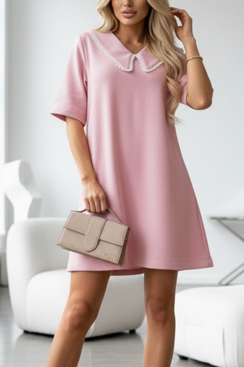 Sukienka VANORLA PINK, Kolor : różowy, IVET.PL - Modna odzież