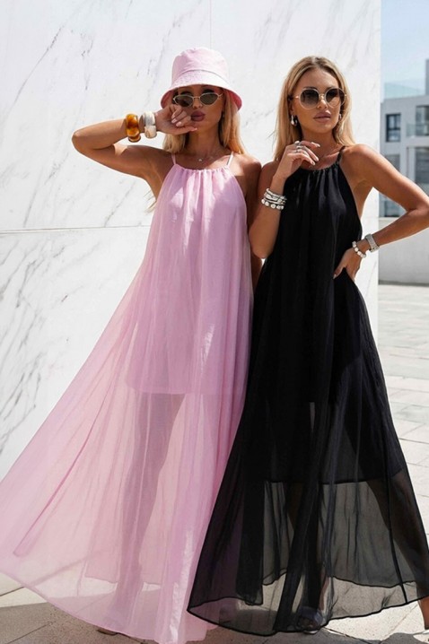 Sukienka LONZELA PUDRA, Kolor : pudrowy róż, IVET.PL - Modna odzież