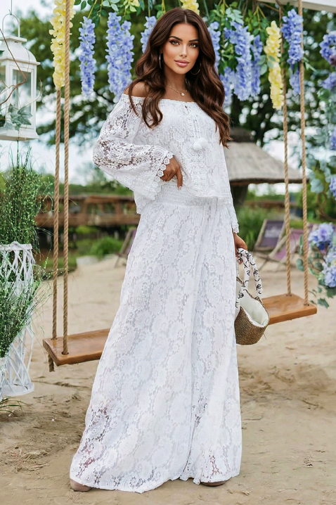 Komplet VIONELA, Kolor : biały, IVET.PL - Modna odzież