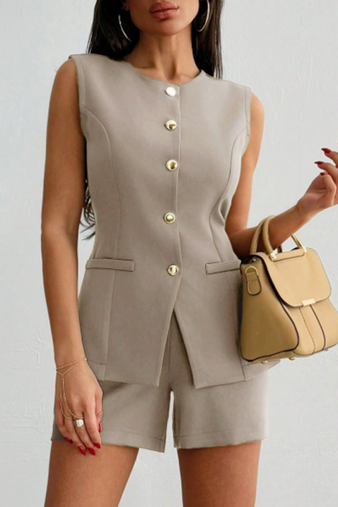 Komplet MOCHELZA, Kolor : mocca, IVET.PL - Modna odzież