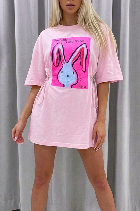 Tunika VLADOLZA PINK, Kolor : różowy, IVET.PL - Modna odzież