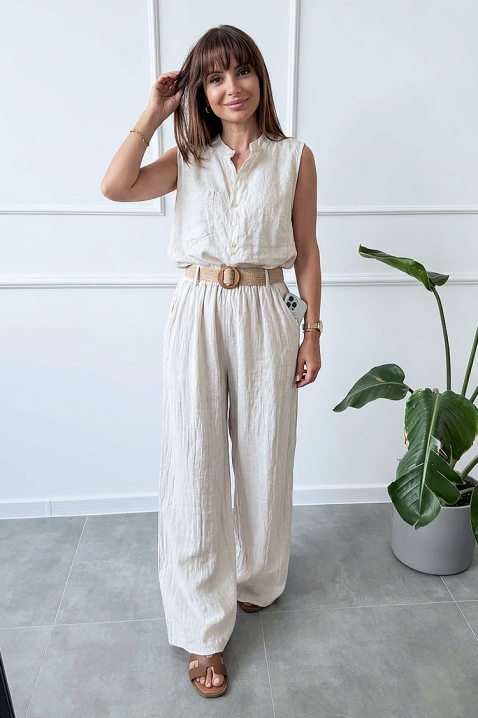 Komplet DANOLZA WHITE, Kolor : biały, IVET.PL - Modna odzież