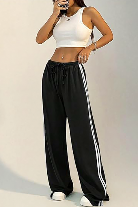 Spodnie MONDOLDA, Kolor : czarny, IVET.PL - Modna odzież