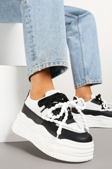 Sneakersy MOLENZA BLACK, Kolor : czarny, IVET.PL - Modna odzież