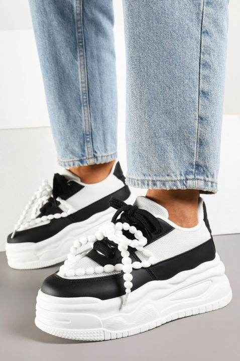 Sneakersy MOLENZA BLACK, Kolor : czarny, IVET.PL - Modna odzież