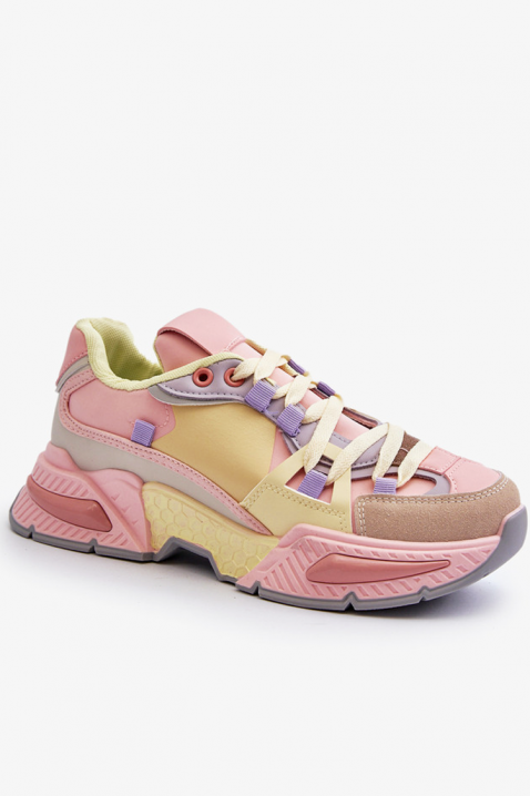 Sneakersy MERZILDA PINK, Kolor : różowy, IVET.PL - Modna odzież