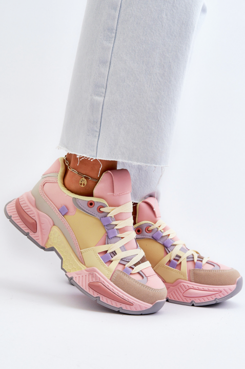 Sneakersy MERZILDA PINK, Kolor : różowy, IVET.PL - Modna odzież