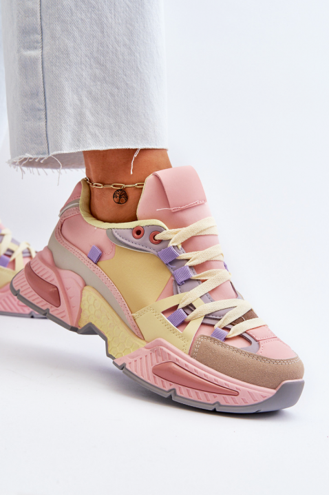 Sneakersy MERZILDA PINK, Kolor : różowy, IVET.PL - Modna odzież