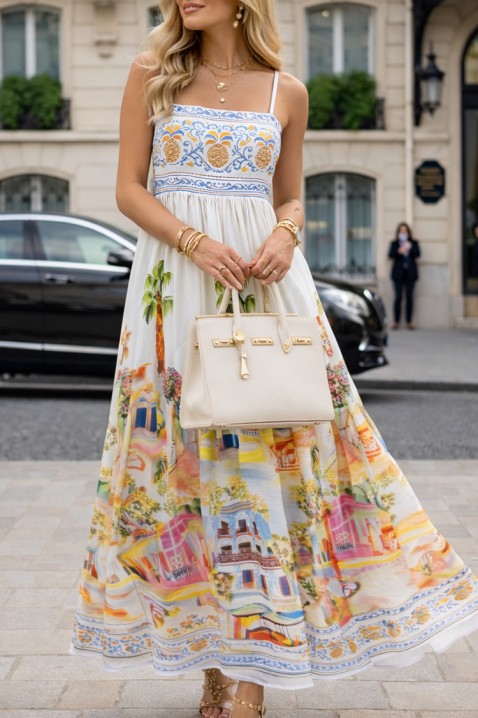 Sukienka DELONDRA, Kolor : wielokolorowy, IVET.PL - Modna odzież