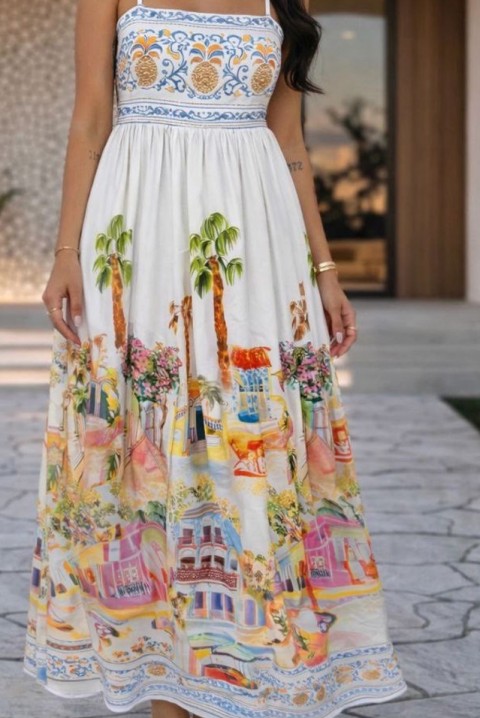 Sukienka DELONDRA, Kolor : wielokolorowy, IVET.PL - Modna odzież