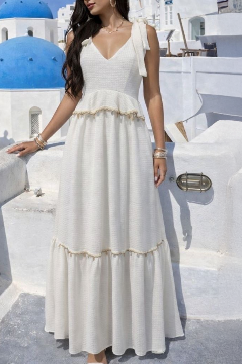 Sukienka SEMARELDA, Kolor : biały, IVET.PL - Modna odzież