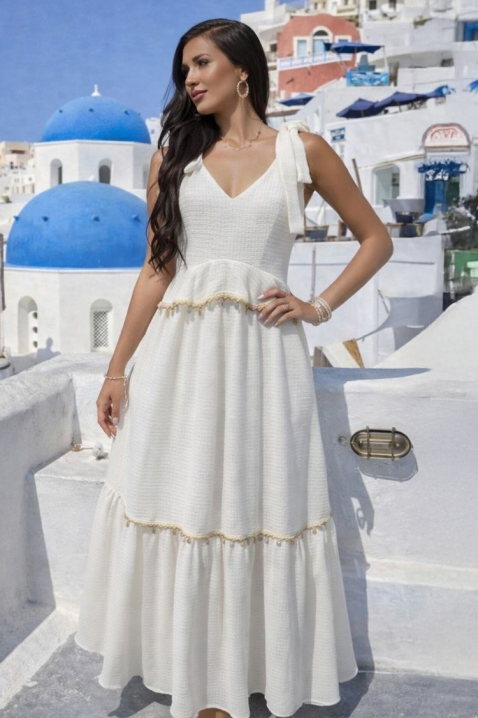 Sukienka SEMARELDA, Kolor : biały, IVET.PL - Modna odzież