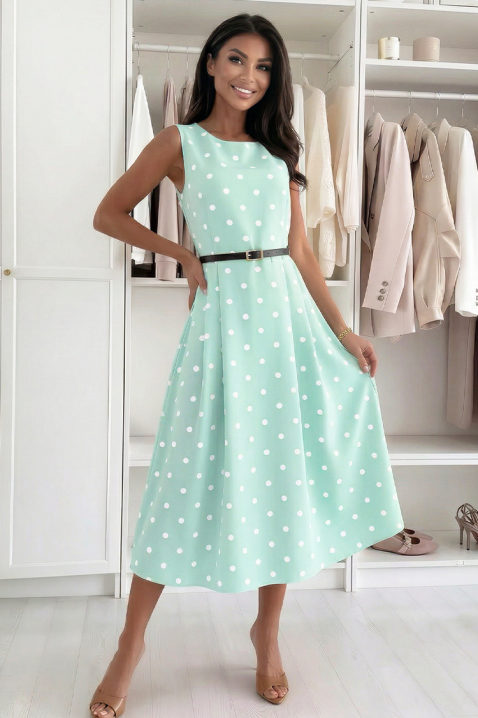 Sukienka SALMENDRA MINT, Kolor : miętowy, IVET.PL - Modna odzież