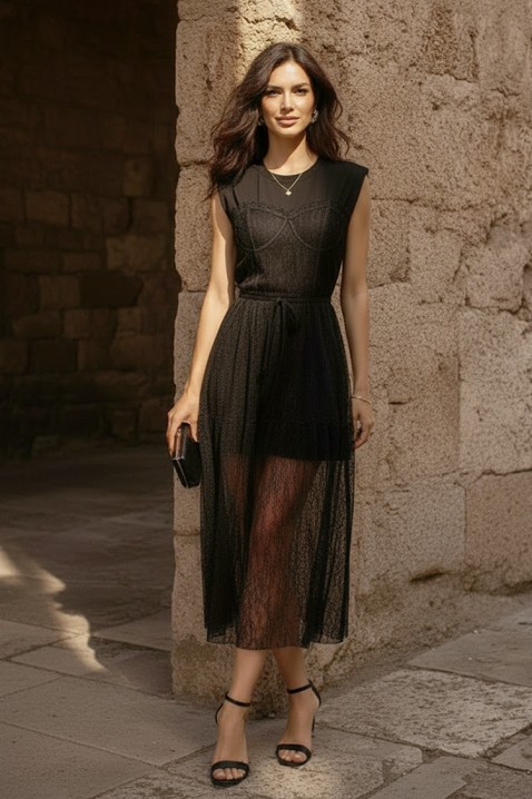 Sukienka BRALINZA BLACK, Kolor : czarny, IVET.PL - Modna odzież