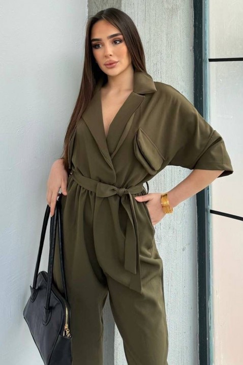 Kombinezon EGLIRZA KHAKI, Kolor : khaki, IVET.PL - Modna odzież
