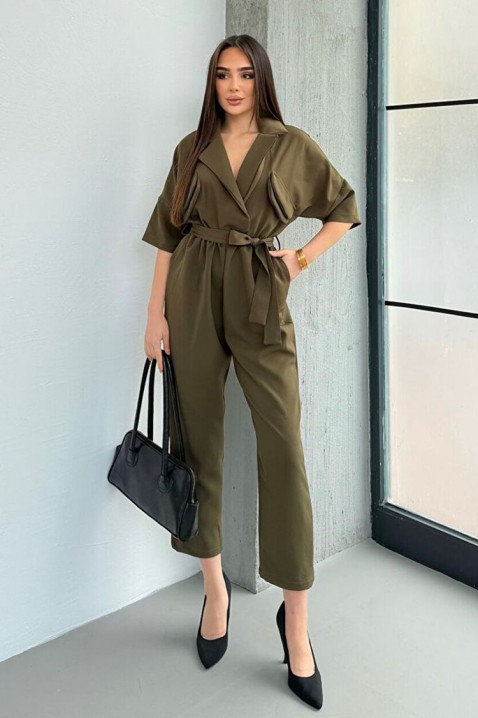 Kombinezon EGLIRZA KHAKI, Kolor : khaki, IVET.PL - Modna odzież