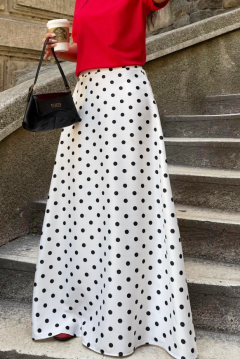 Spódnica MOLARZA WHITE, Kolor : biały, IVET.PL - Modna odzież