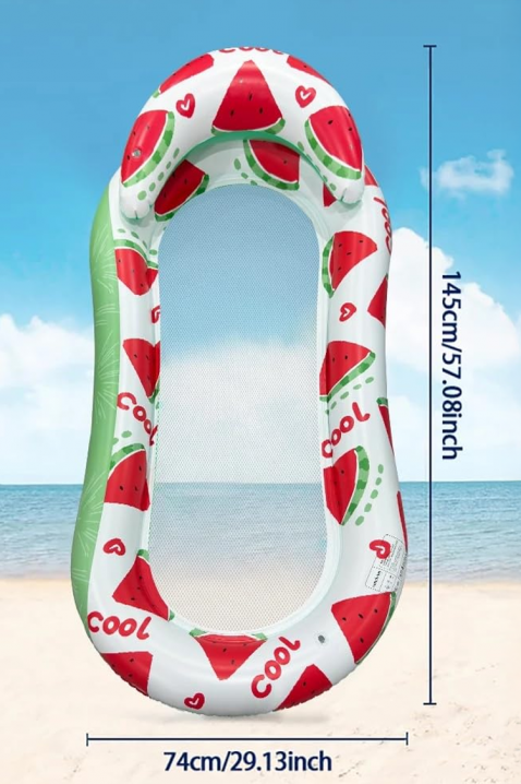 Dmuchany materac plażowy z siateczką w środku WATERCOOLIVET.PL - Modna odzież