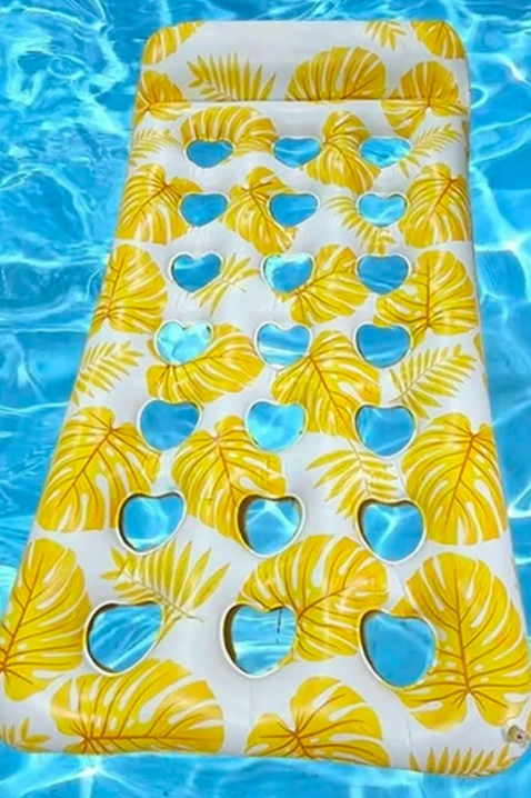 Dmuchany materac plażowy z otworami w kształcie serc TROPICALHEARTSIVET.PL - Modna odzież