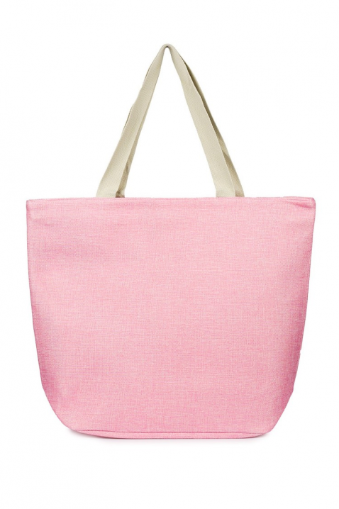 Torba plażowa w marynistycznym stylu z kotwicami MARTINALA PINK, Kolor : różowy, IVET.PL - Modna odzież