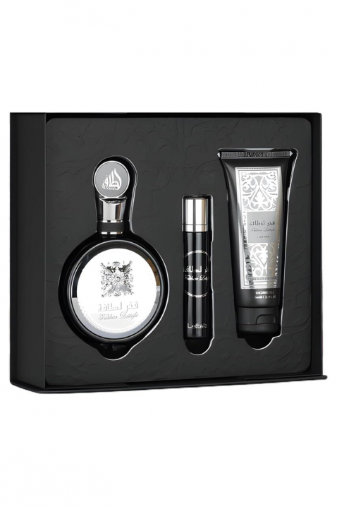 Zestaw arabski męski Lattafa Fakhar Men Edp 100 ml + Edp 12 ml + żel pod prysznic 100 mlIVET.PL - Modna odzież