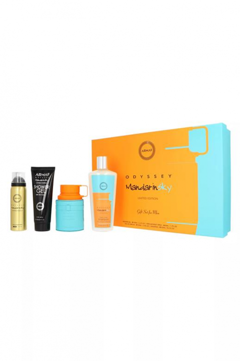 Zestaw męski arabski Armaf Odyssey Mandarin Sky Edp 100 ml + Perfumy w sprayu 50 ml + Żel pod prysznic 100 ml + Szampon 100 mlIVET.PL - Modna odzież