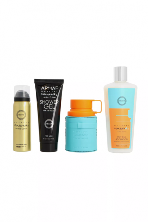 Zestaw męski arabski Armaf Odyssey Mandarin Sky Edp 100 ml + Perfumy w sprayu 50 ml + Żel pod prysznic 100 ml + Szampon 100 mlIVET.PL - Modna odzież