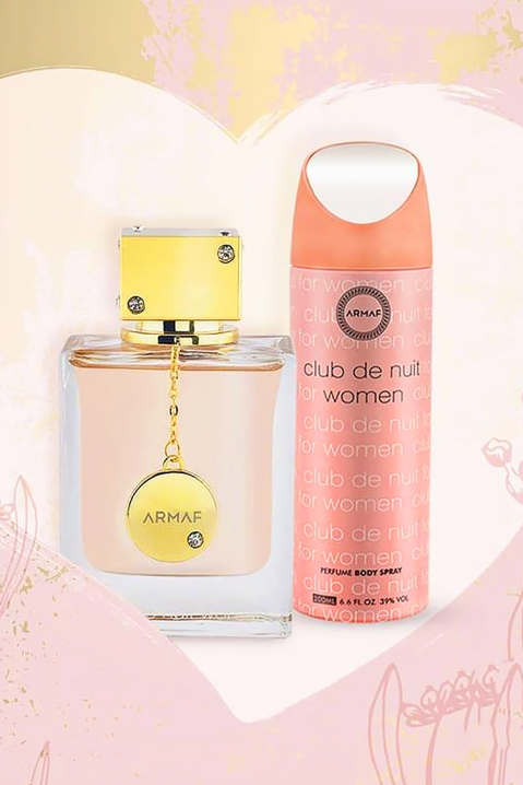 Zestaw damski arabski Armaf Club de Nuit Woman Edp 105 ml + Body Spray 200 mlIVET.PL - Modna odzież