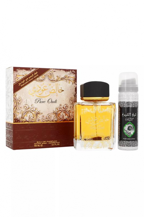 Zestaw unisex Arabic Lattafa Pure Oudi Edp 100 ml + Dezodorant 50 mlIVET.PL - Modna odzież