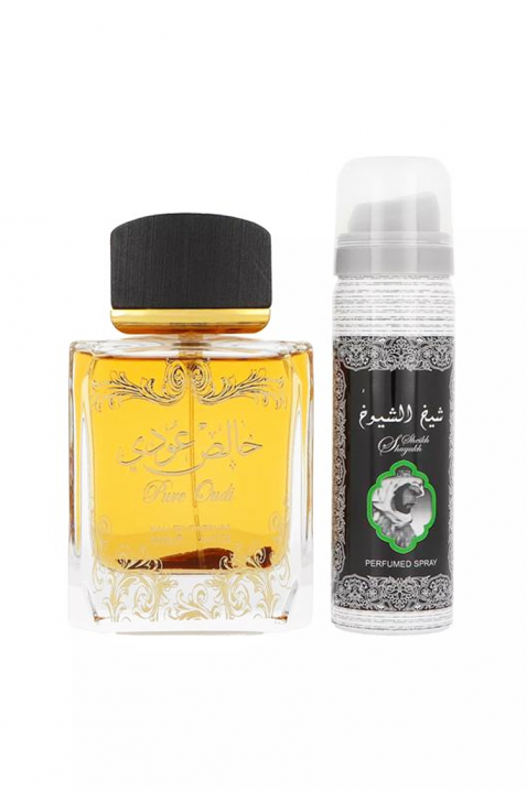 Zestaw unisex Arabic Lattafa Pure Oudi Edp 100 ml + Dezodorant 50 mlIVET.PL - Modna odzież