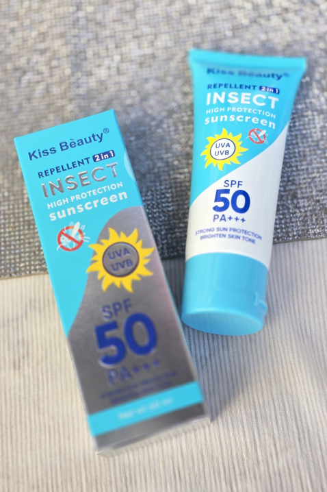 Kiss Beauty Insect 2 w 1 repelent i krem ​​przeciwsłoneczny 60 mlIVET.PL - Modna odzież