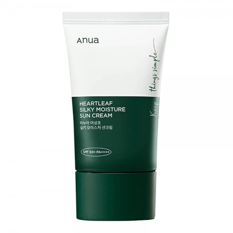 ANUA Heartleaf Silky Moisture Sun Cream SPF50+ PA++++ 50 mlIVET.PL - Modna odzież