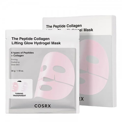 COSRX Peptide Collagen Glow Hydrogel Mask 34g * 3 szt.IVET.PL - Modna odzież