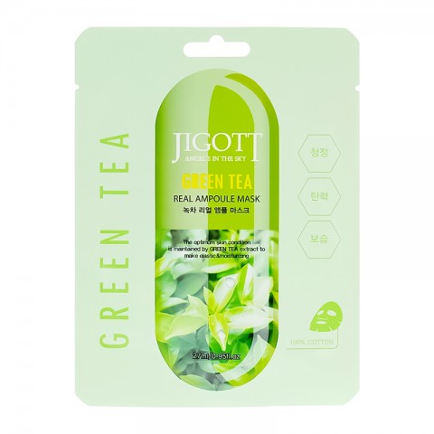 Jigott Green Tea Real Ampoule Mask 27 mlIVET.PL - Modna odzież