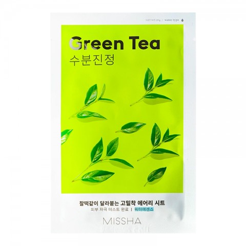 MISSHA Airy Fit Sheet Mask GREEN TEA 1 szt.IVET.PL - Modna odzież