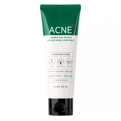 SomeByMi AHA-BHA-PHA 30 Days Miracle Acne Clear Foam 100mlIVET.PL - Modna odzież