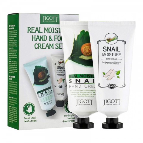 JIGOTT Real Moisture Hand & Foot Cream Set (100 ml+100 ml)IVET.PL - Modna odzież