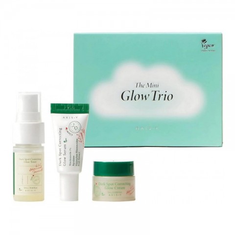 AXIS-Y The Mini Glow Trio Toner 12 ml + Serum 5 ml + Cream 5 mlIVET.PL - Modna odzież
