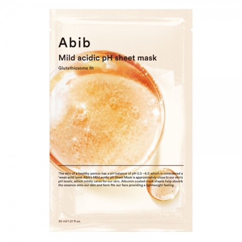 ABIB Mild Acidic Ph Sheet Mask Glutathiosome Fit 30 mlIVET.PL - Modna odzież