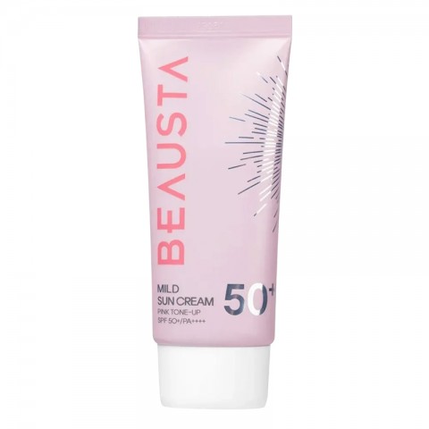 BEAUSTA Mild Sun Cream Pink Tone-Up SPF50+ 50 mlIVET.PL - Modna odzież