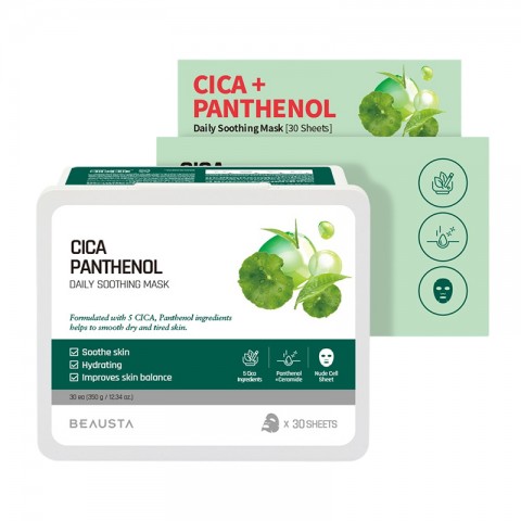 BEAUSTA Cicarecipe Daily Soothing Care Mask 30 sheetsIVET.PL - Modna odzież
